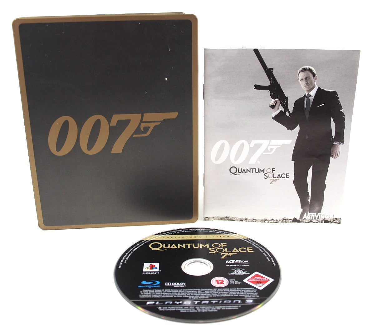 007 Quantum Of Solace [Steel Book] - PlayStation 3 (PS3) [PAL] - WITH WARRANTY