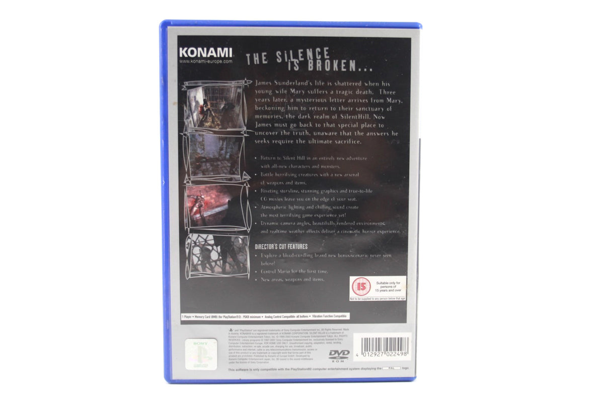 **MINT DISC** Silent Hill 2: Director's Cut (PS2) [PAL] - Directors [Platinum]