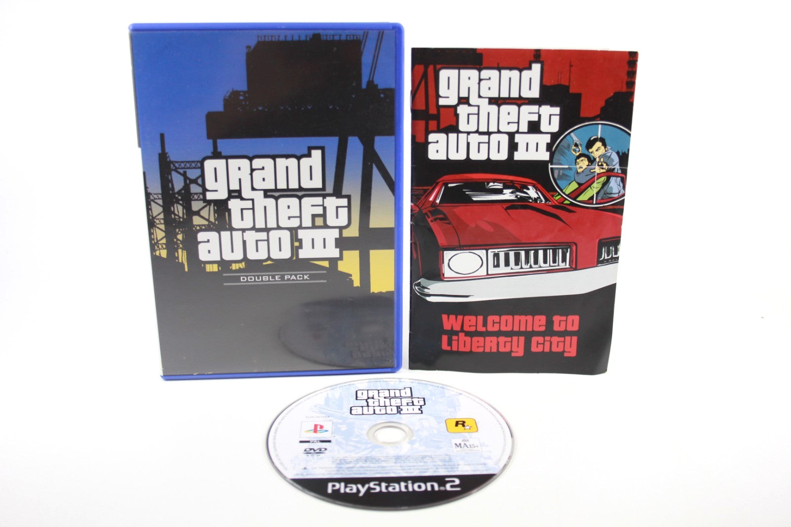 Grand Theft Auto Double Pack - PlayStation 2 (PS2) [PAL] - WITH WARRANTY