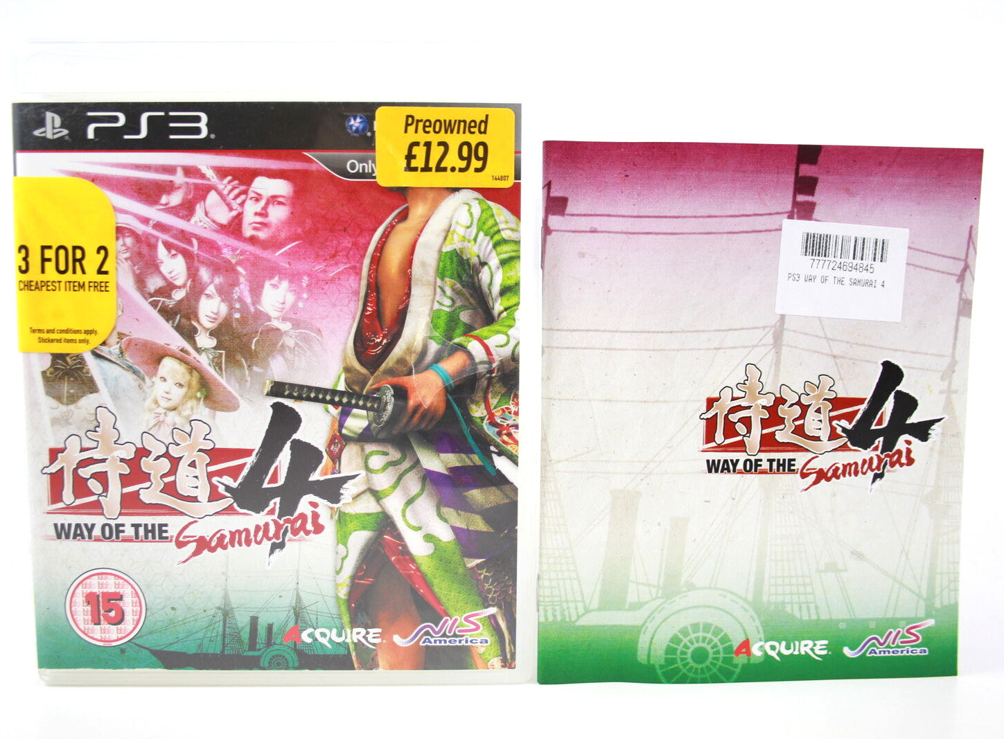 Way of the Samurai 4 (PS3) [PAL] - WITH WARRANTY