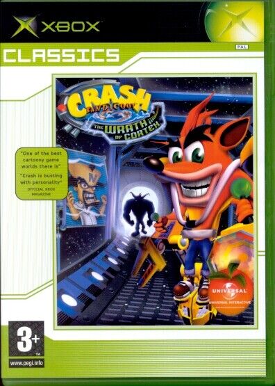 Crash Bandicoot The Wrath of Cortex [Classics] (PAL) (Original Xbox) [PAL]
