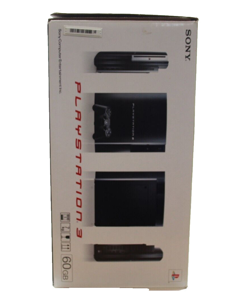 PlayStation 3 (PS3) Backwards Compatible Console 60GB - WARRANTY STICKER INTACT