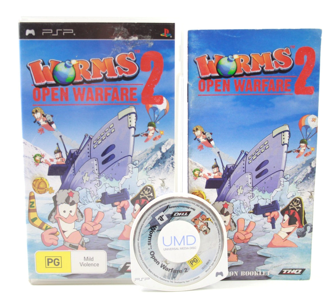 Worms Open Warfare 2 - PlayStation Portable (PSP) [PAL] - WITH WARRANTY