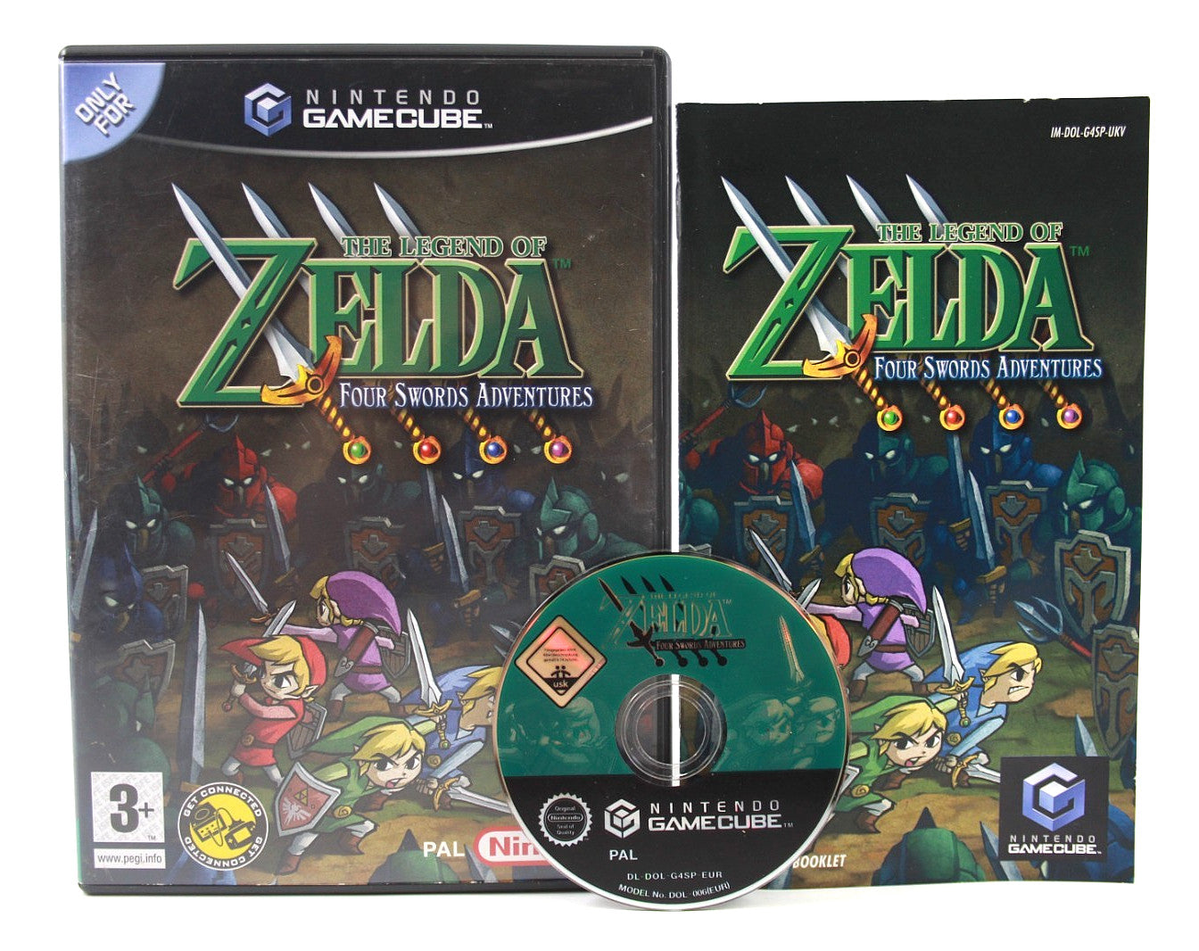 The Legend of Zelda: Four Swords Adventure - Nintendo GameCube [PAL] - WARRANTY