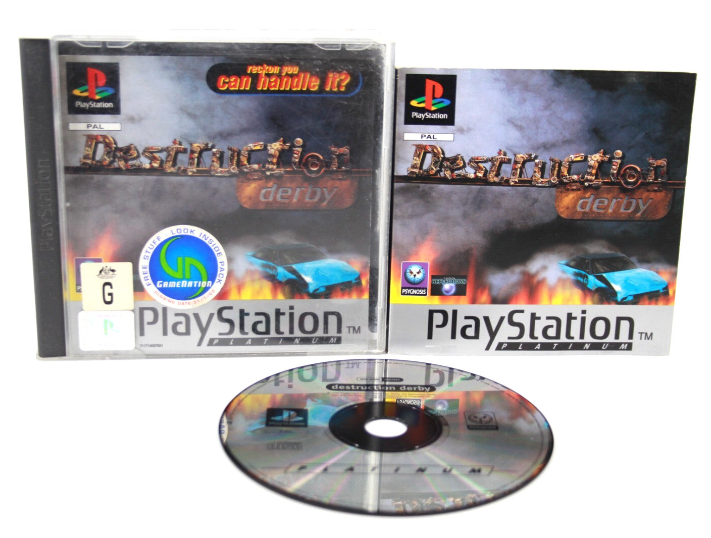 Destruction Derby - PlayStation 1 (PS1) [PAL] - WITH WARRANTY