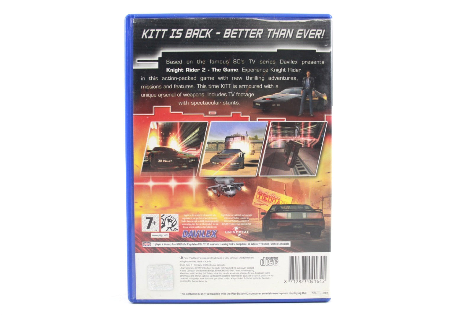 Knight Rider The Game 2 - PlayStation 2 (PS2) [PAL] - WITH WARRANTY