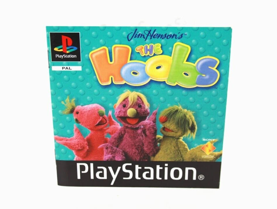 Jim Henson's The Hoobs - Sony PlayStation (PS1) **MANUAL ONLY** [PAL]