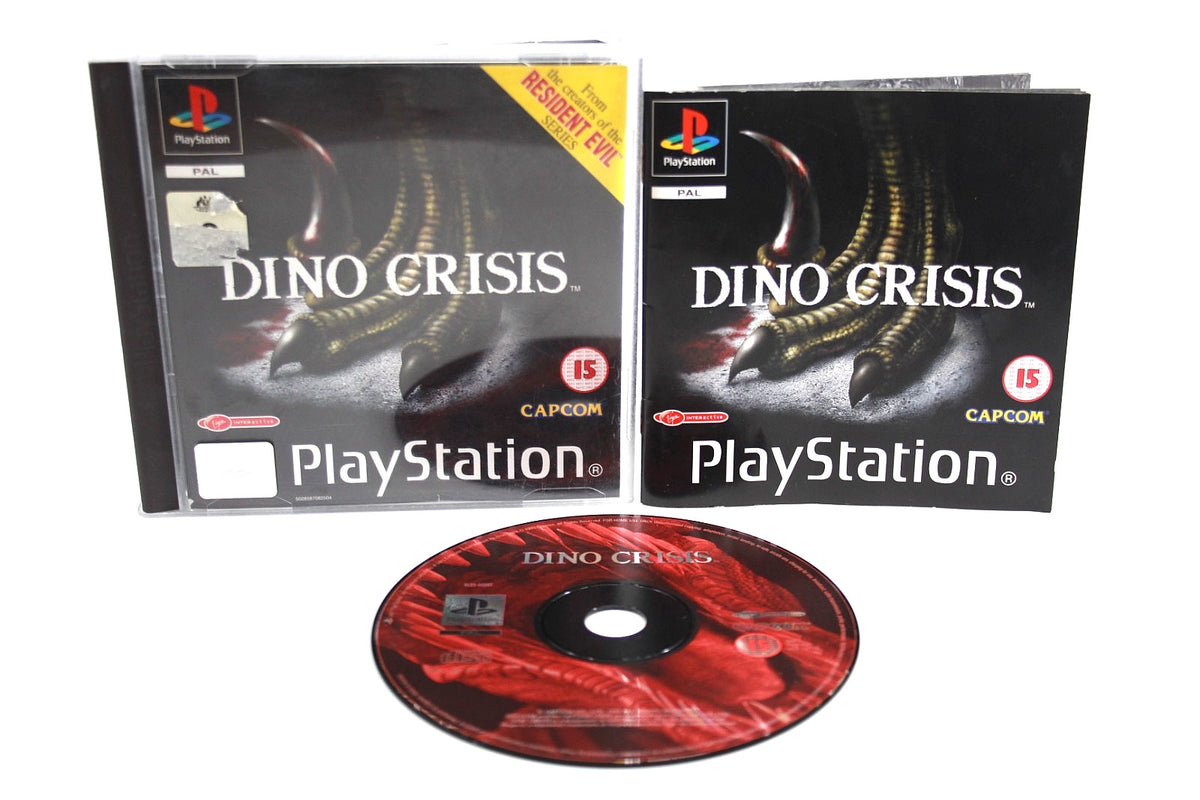 **MINT DISC** Dino Crisis (PS1) [PAL] - WITH WARRANTY [Black Label]
