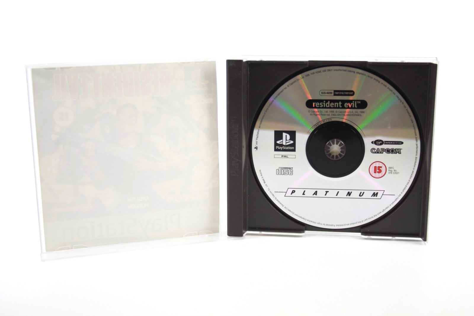 Resident Evil [Platinum] - PlayStation (PS1) [PAL] - WITH WARRANTY