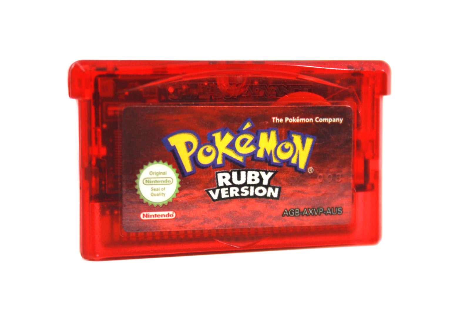 100% Genuine, Pokémon Ruby - Nintendo Game Boy Advance [NEW CLOCK BATTERY]