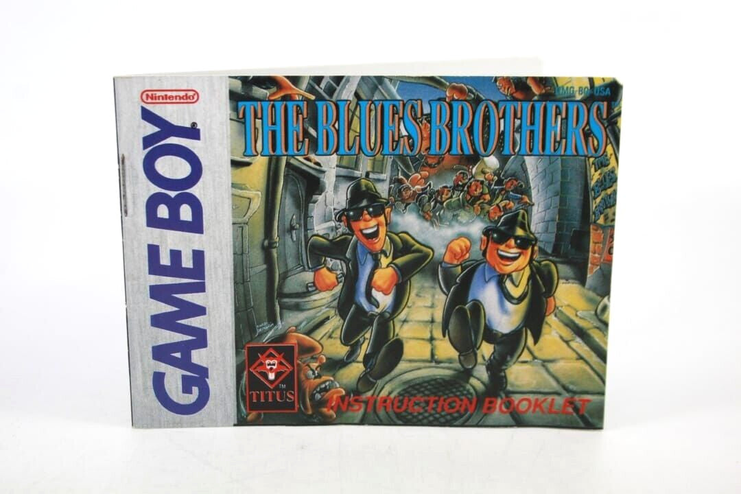 Blues Brothers - Nintendo Game Boy (GB) **MANUAL ONLY** [NTSC-U]