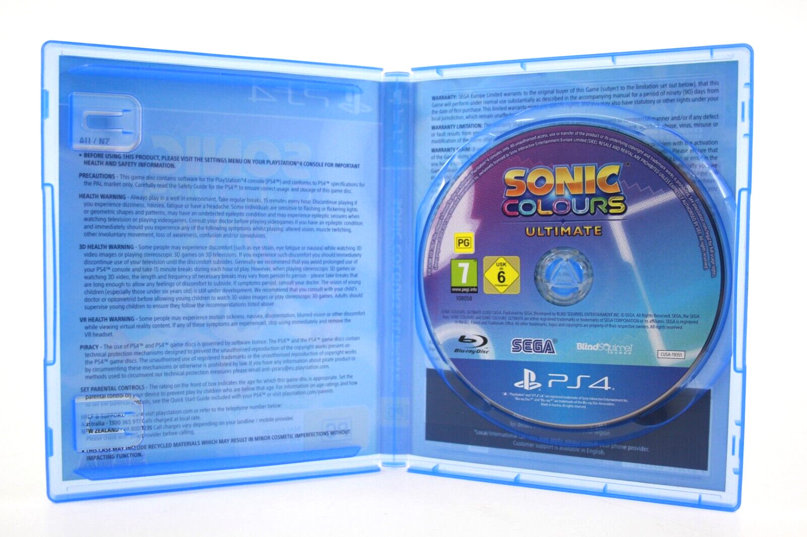 Sonic Colours Ultimate - PlayStation 4 (PS4) [PAL] - WITH WARRANTY