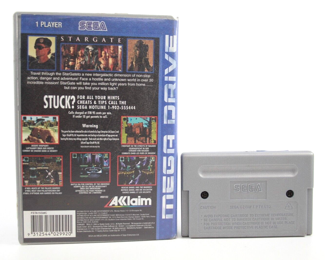 Stargate - SEGA Mega Drive [PAL] - WITH WARRANTY