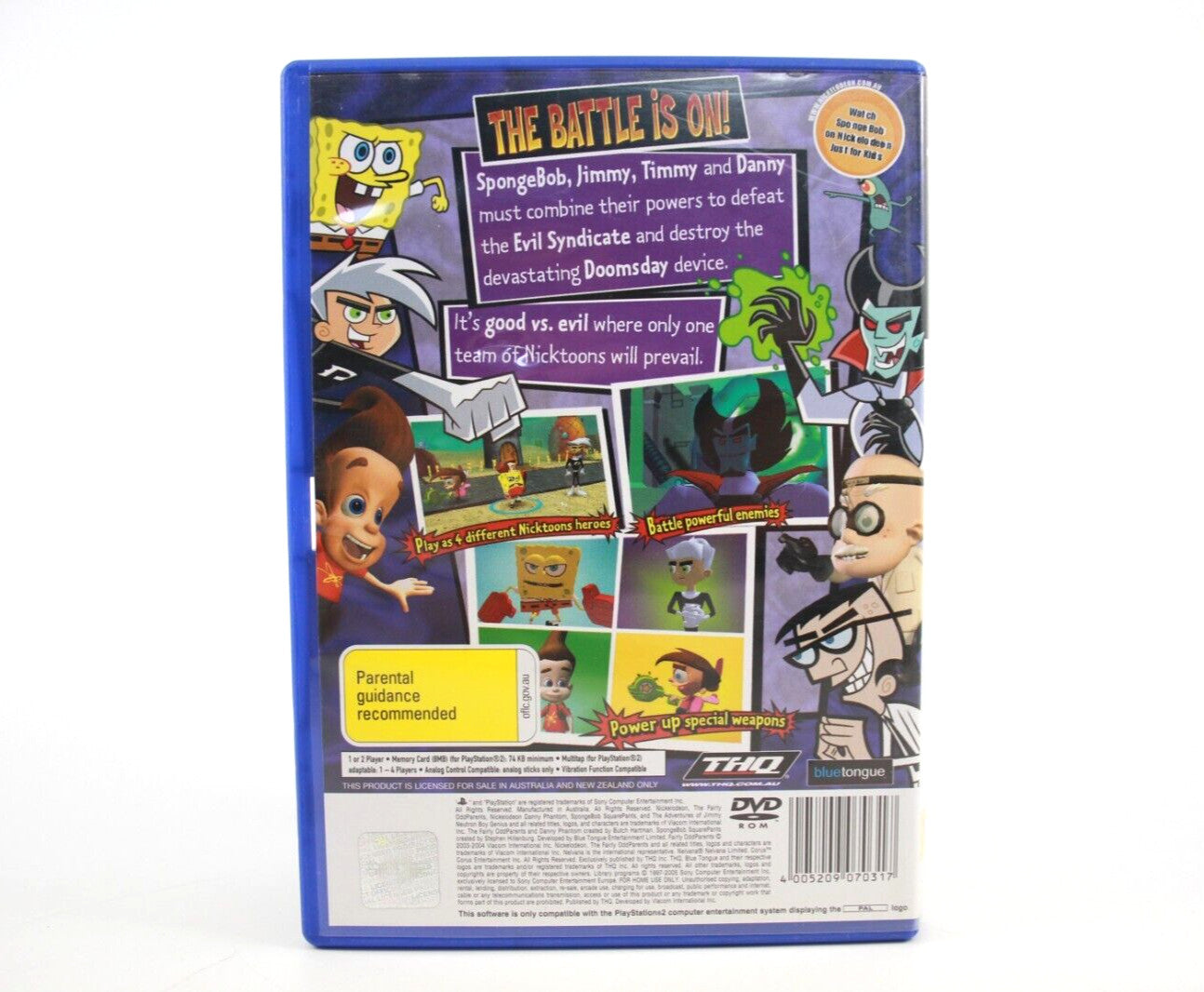 Nicktoons Unite! - PlayStation 2 (PS2) [PAL] - WITH WARRANTY