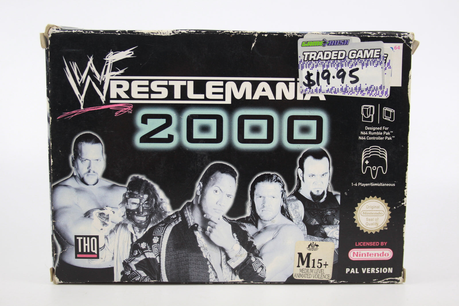 Wrestlemania 2000 (N64) [PAL] - WITH WARRANTY