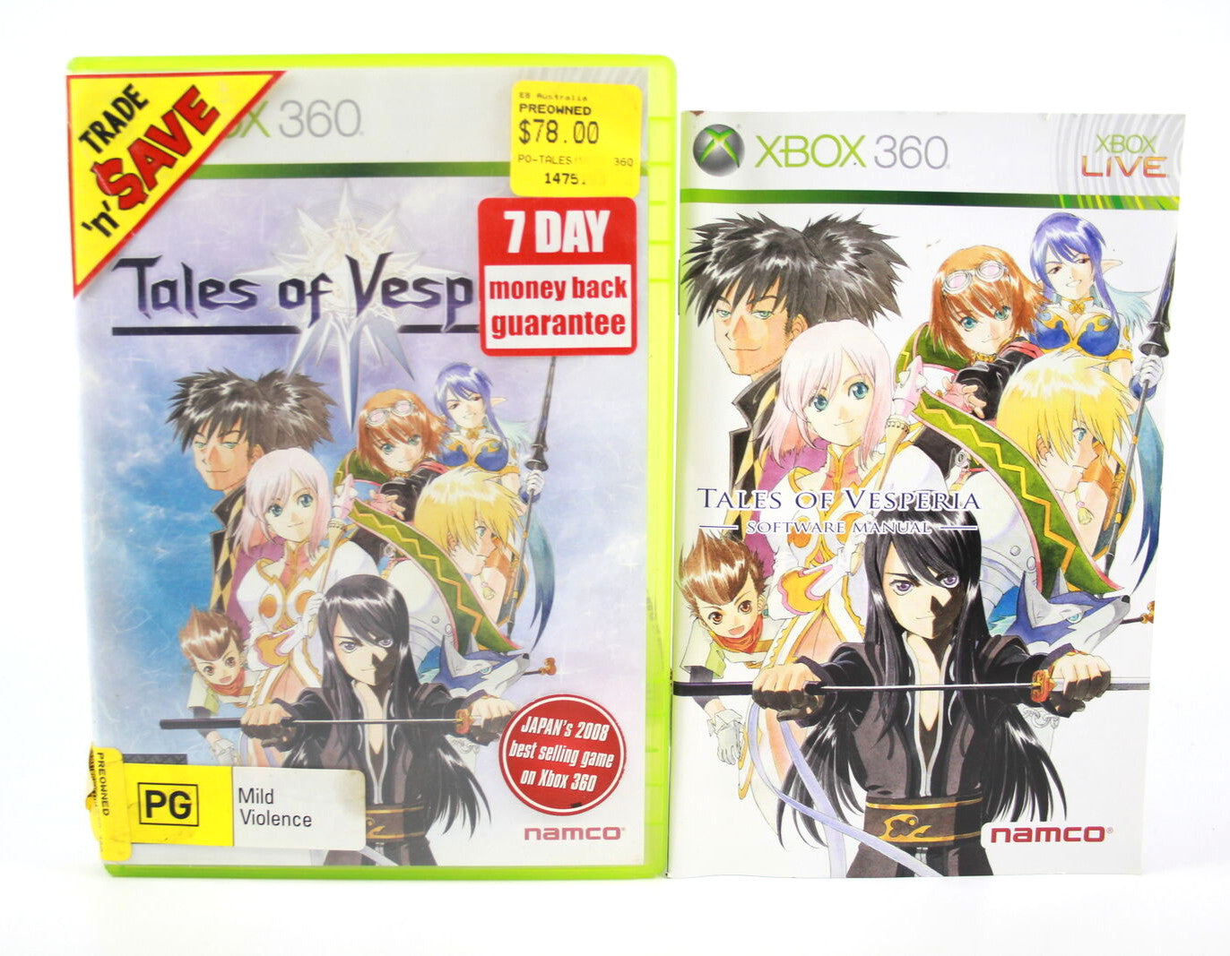 Tales of Vesperia (Xbox 360) [PAL] - WITH WARRANTY
