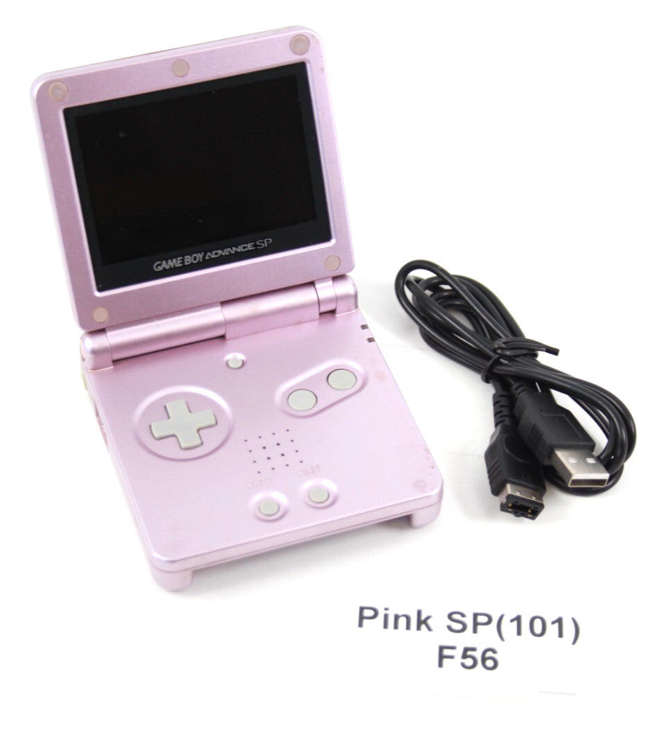 💥AGS-101💥 Official Nintendo Game Boy Advance SP Console [Pearl Pink] GBA 🎮