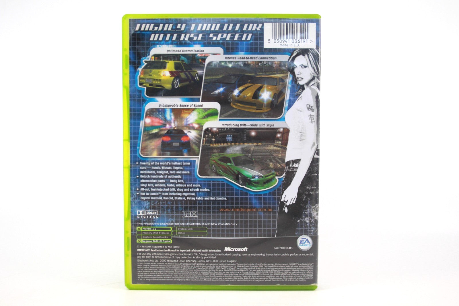 Need for Speed: Underground - Xbox [PAL] - WITH WARRANTY