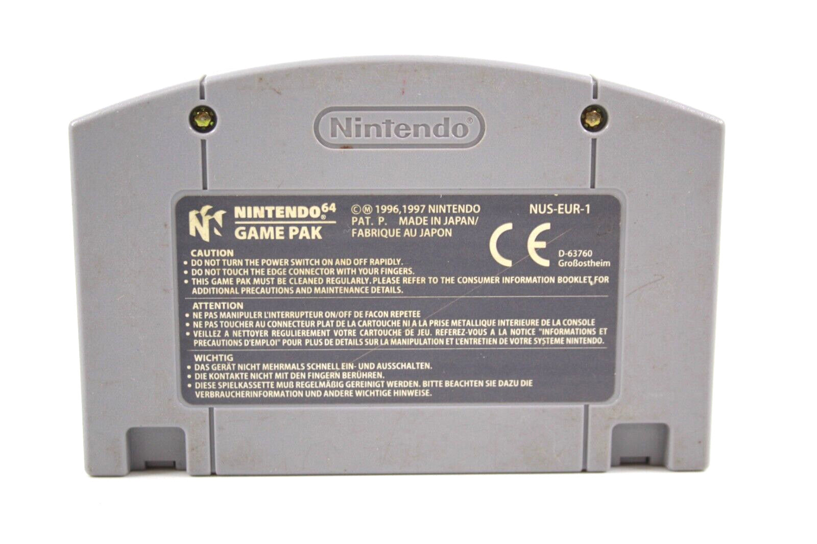 Kobe Bryant In NBA Courtside [CART ONLY] - Nintendo 64 (N64) [PAL] WITH WARRANTY