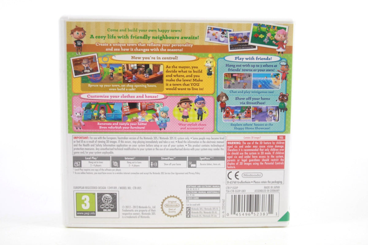 Animal Crossing New Leaf - Nintendo 3DS [PAL] - WITH WARRANTY