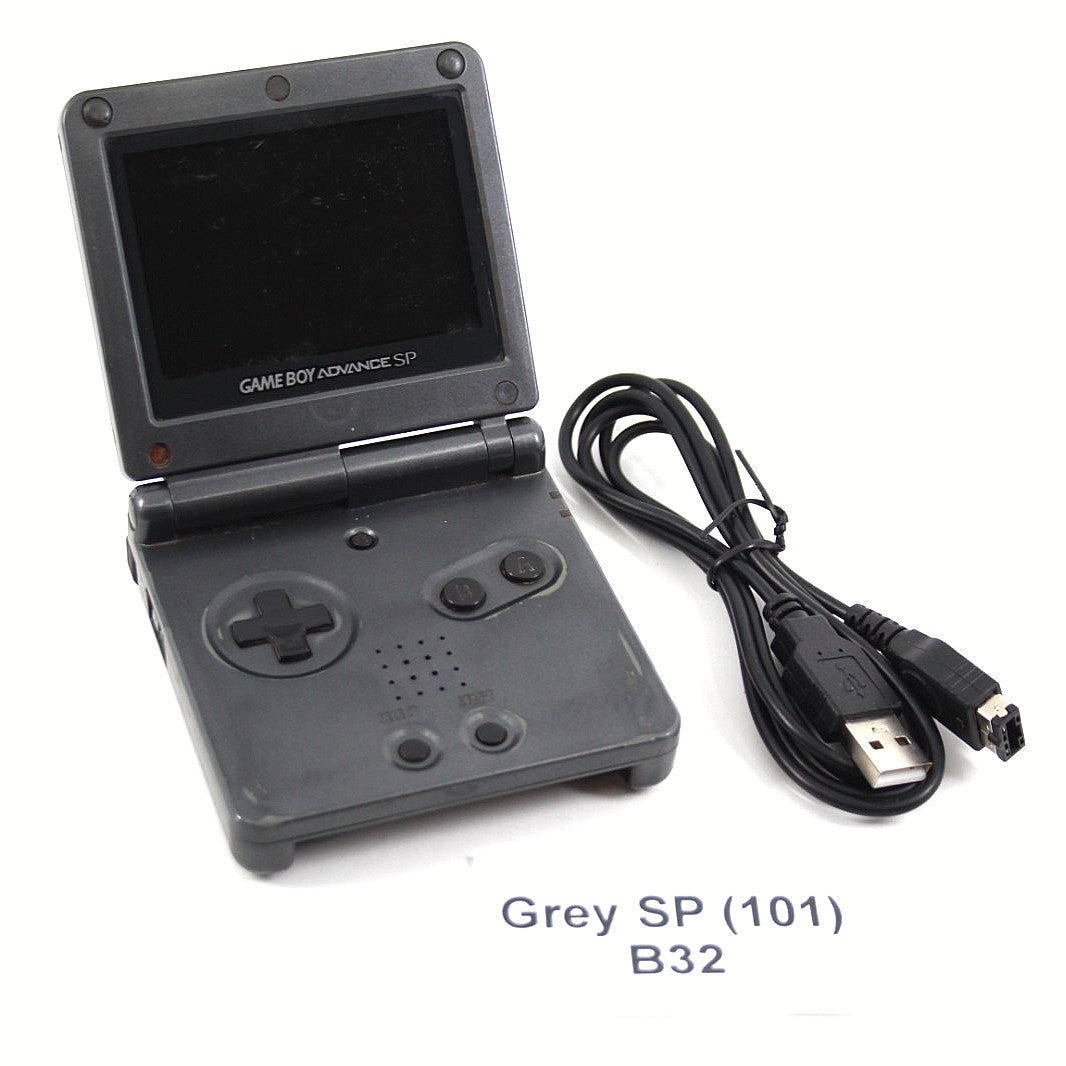 💥AGS-101💥 Official Nintendo Game Boy Advance SP Console [Graphite Grey] GBA 🎮