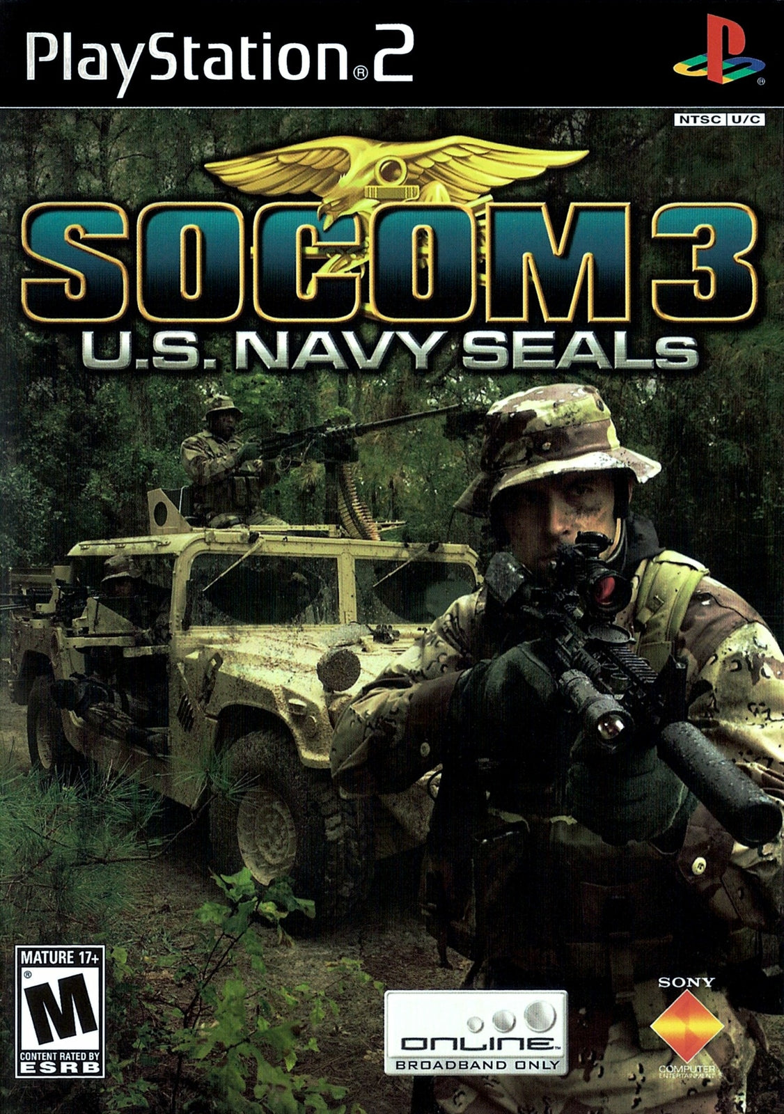 SOCOM 3: U.S. Navy SEALs (PS2) [PAL] - WITH WARRANTY - US