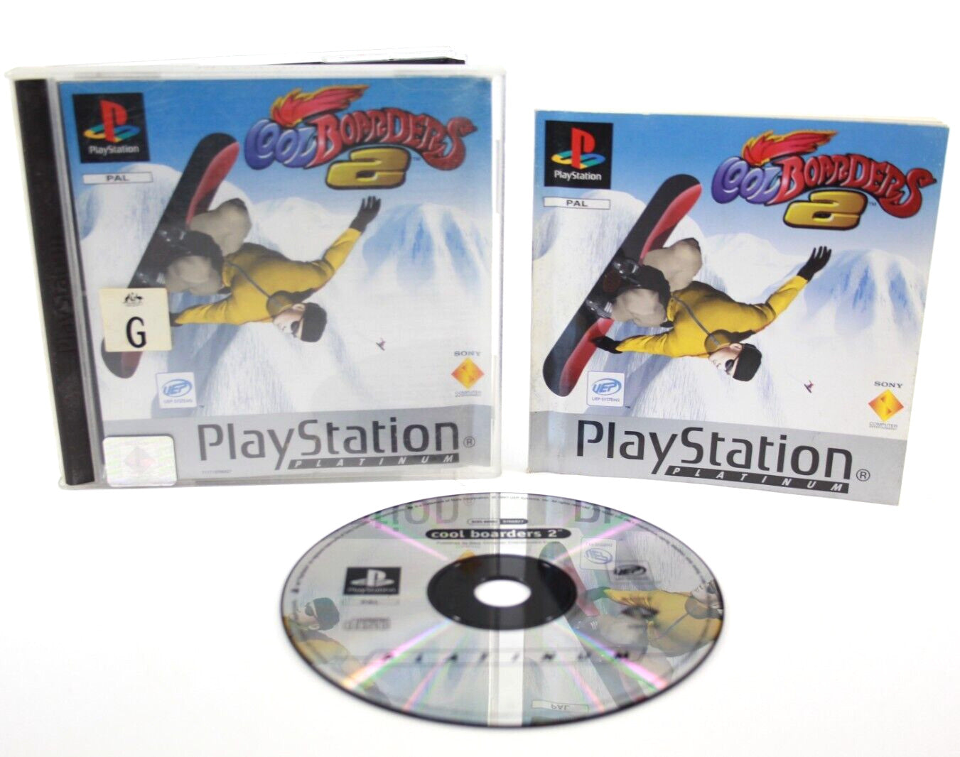 Cool Boarders 2 [Platinum] - PlayStation 1 (PS1) [PAL] - WITH WARRANTY