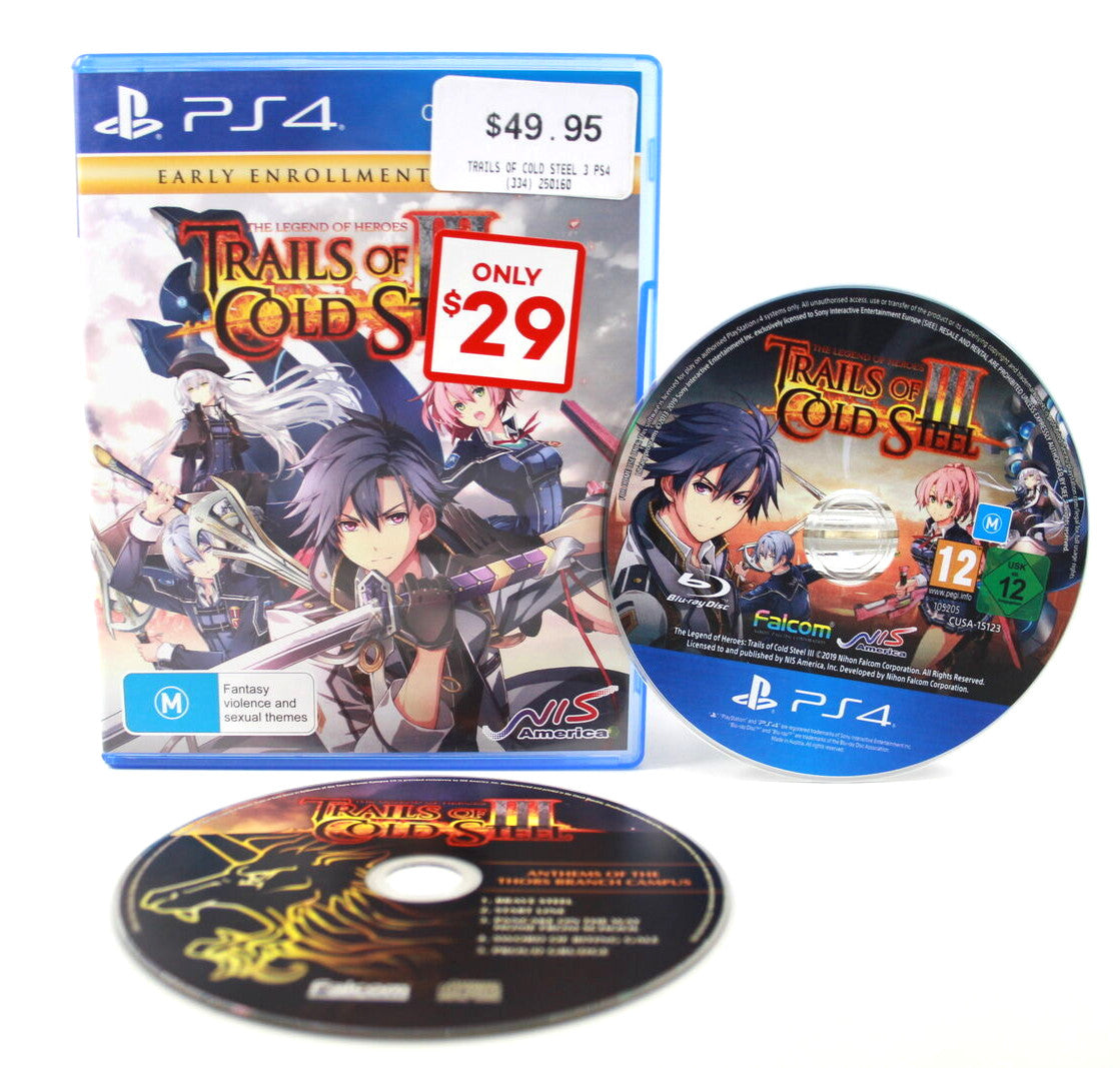 The Legend of Heroes: Trails of Cold Steel III (PS4) [PAL] - WITH WARRANTY