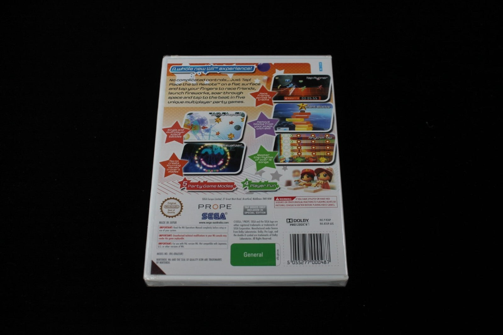 Let's Tap - NEW & SEALED (Wii) [PAL] - WITH WARRANTY