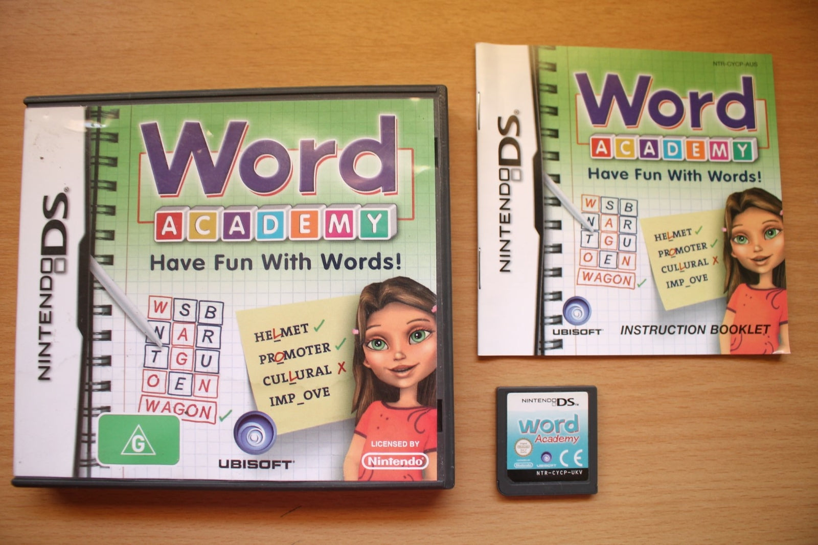 Word Academy (Nintendo DS) [PAL] - WITH WARRANTY