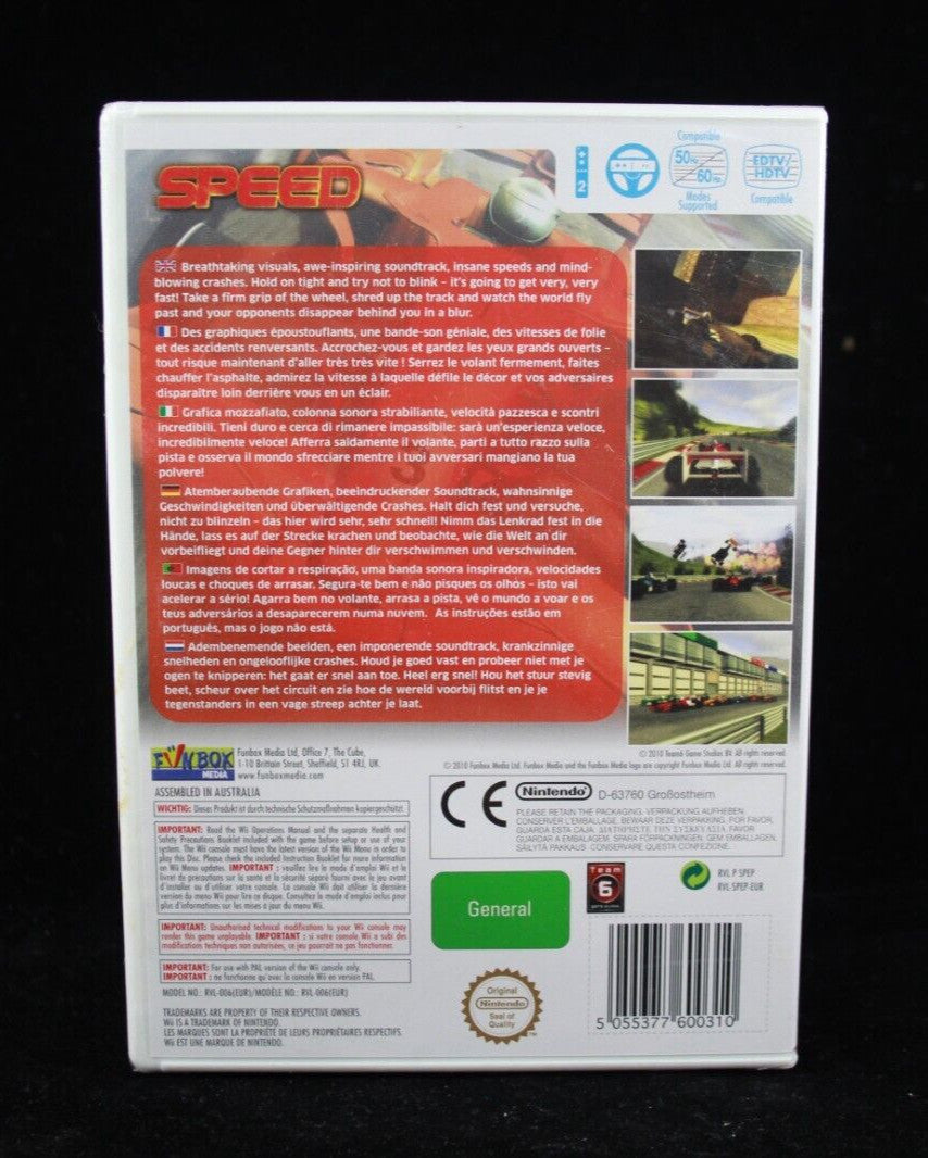 Speed [BRAND NEW/SEALED] - Nintendo Wii [PAL] - WITH WARRANTY