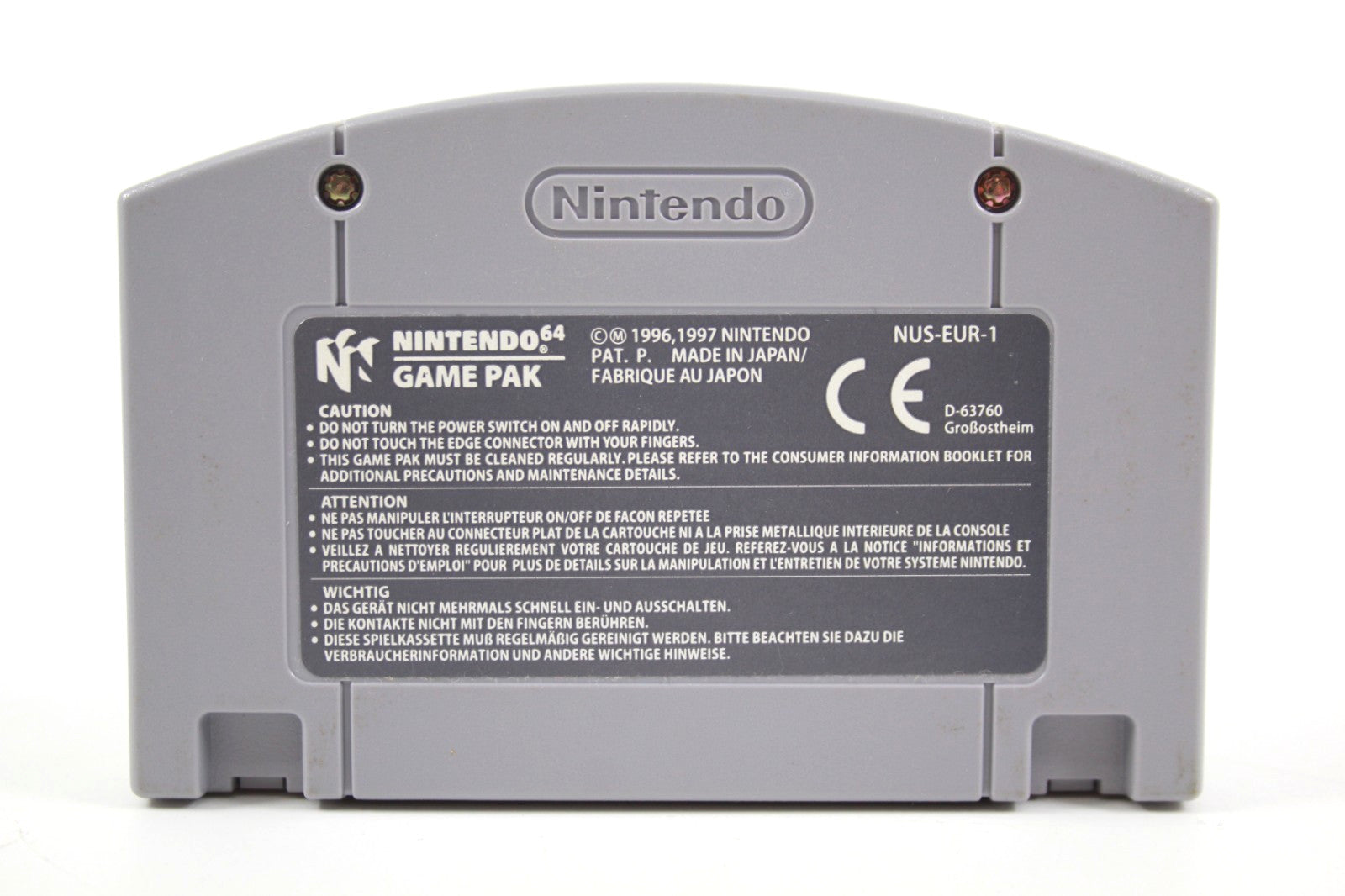 🔥 Perfect Dark - Nintendo 64 (N64) [PAL] *COMPLETE IN BOX* 🎮