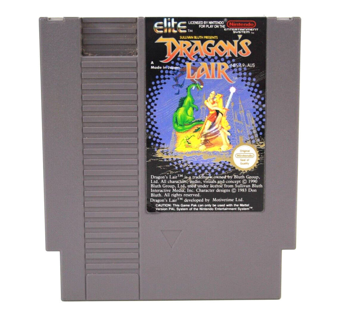 Dragon's Lair - Nintendo Entertainment System (NES) [PAL] - WITH WARRANTY