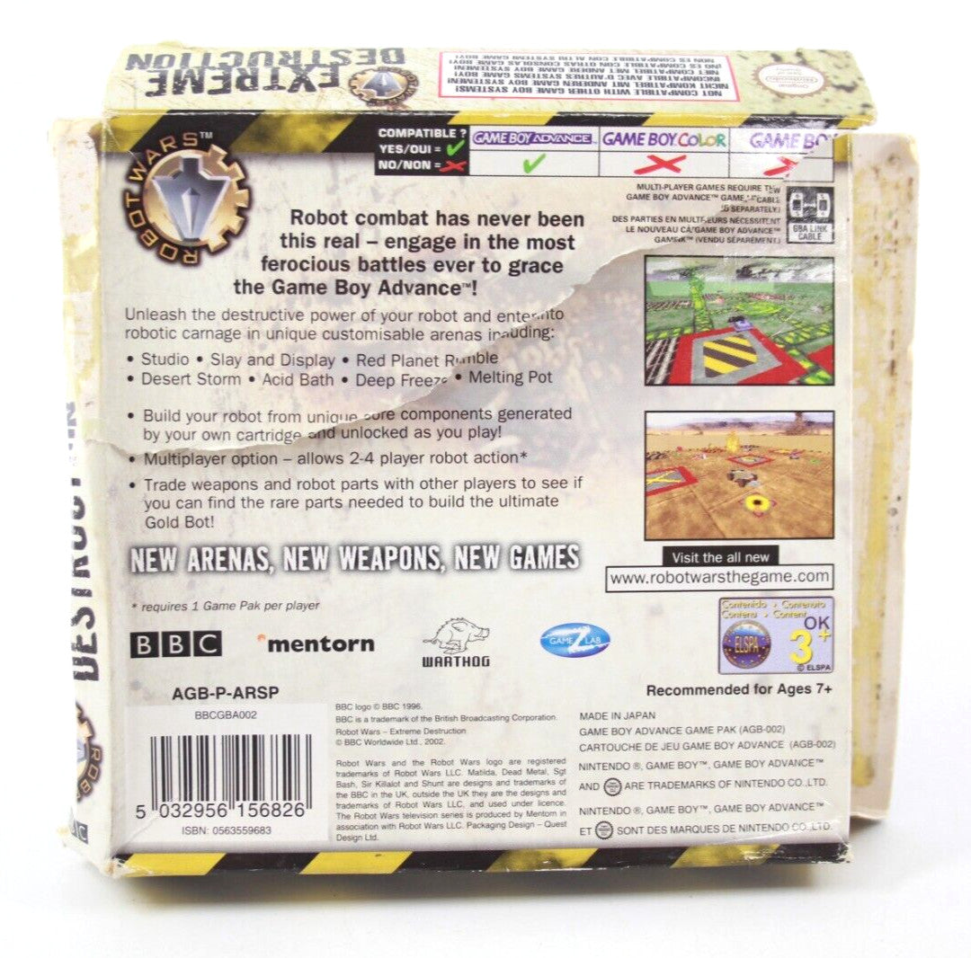 Extreme Destruction [BOX/MANUAL ONLY] - Nintendo Game Boy Advance [PAL]