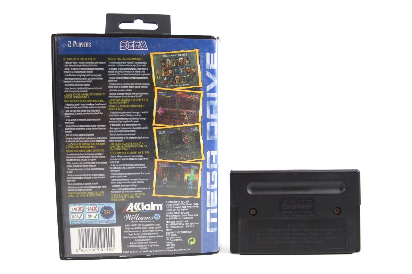 Mortal Kombat 3 - SEGA Mega Drive [PAL] - WITH WARRANTY