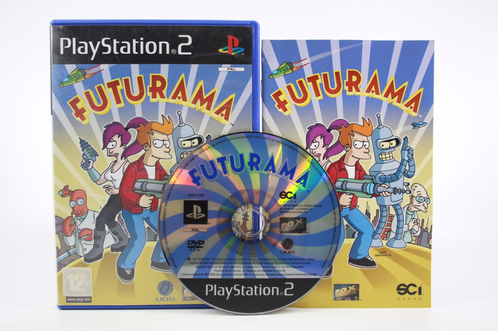 Futurama - PlayStation 2 (PS2) [PAL] - WITH WARRANTY