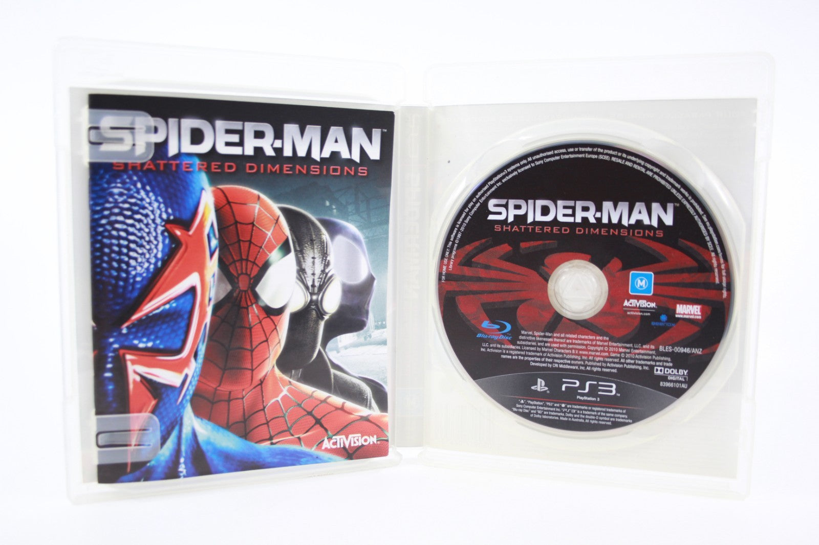 Spider-Man: Shattered Dimensions - PlayStation 3 (PS3) [PAL] - WITH WARRANTY