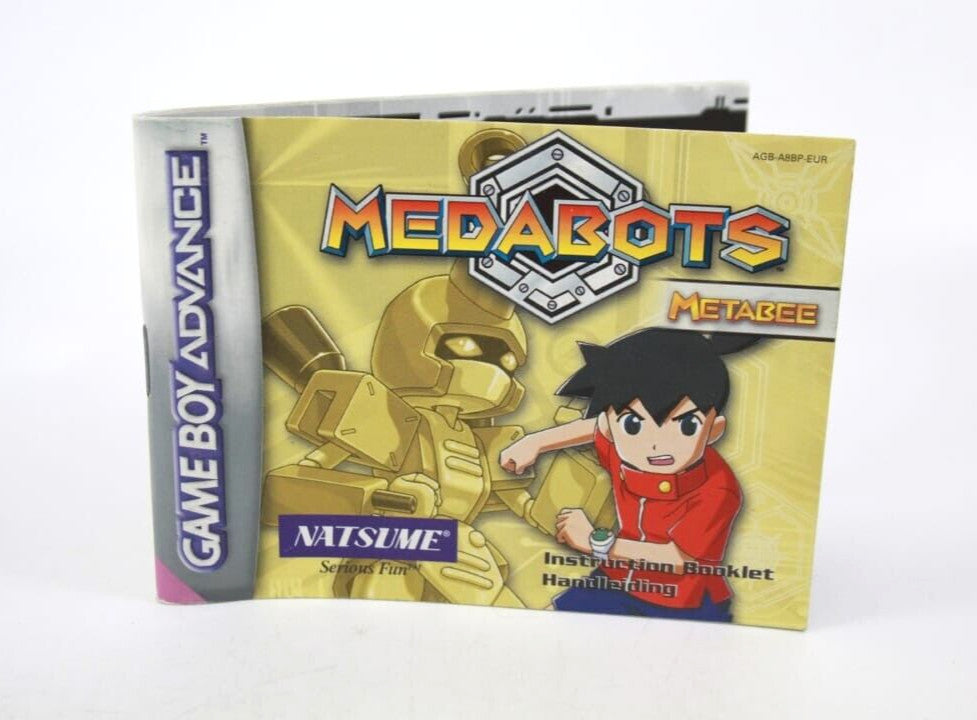 Medabots Metabee - Nintendo Game Boy Advance (GBA) **MANUAL ONLY**