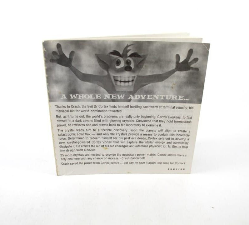 Crash Bandicoot 2 Cortex Strikes Back - PlayStation (PS1) ***Manual Only***