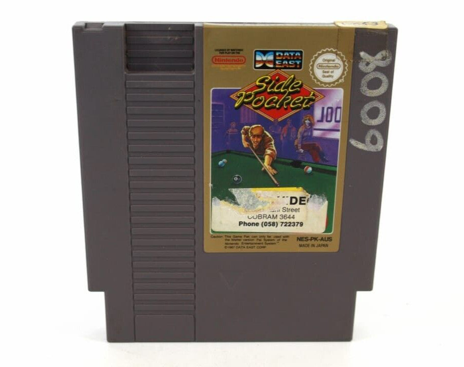 Side Pocket - Nintendo Entertainment System (NES) [PAL] WITH WARRANTY