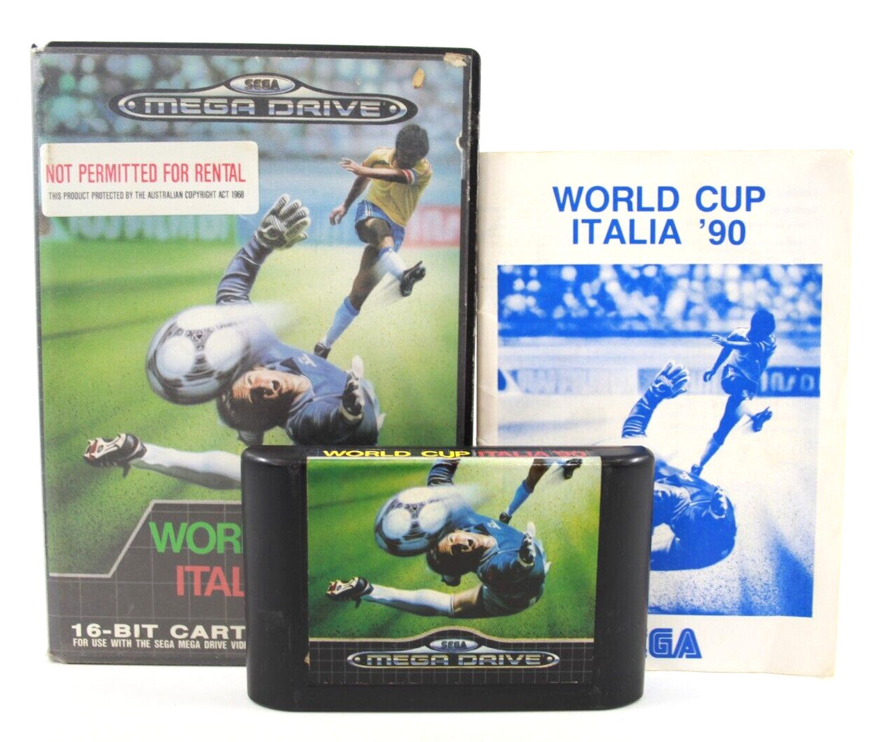World Cup Italia 90 - SEGA Mega Drive [PAL] - WITH WARRANTY