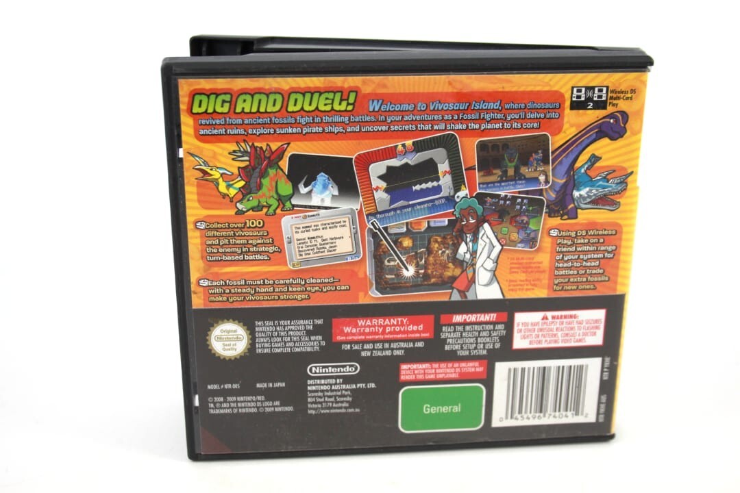 Fossil Fighters - Nintendo DS [PAL] **CASE ONLY**