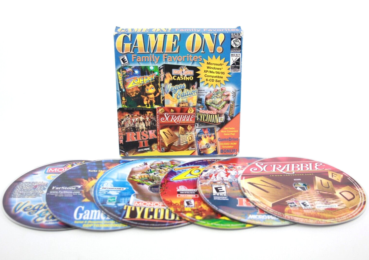 Game On! Family Favourites - PC CD-ROM - WITH WARRANTY