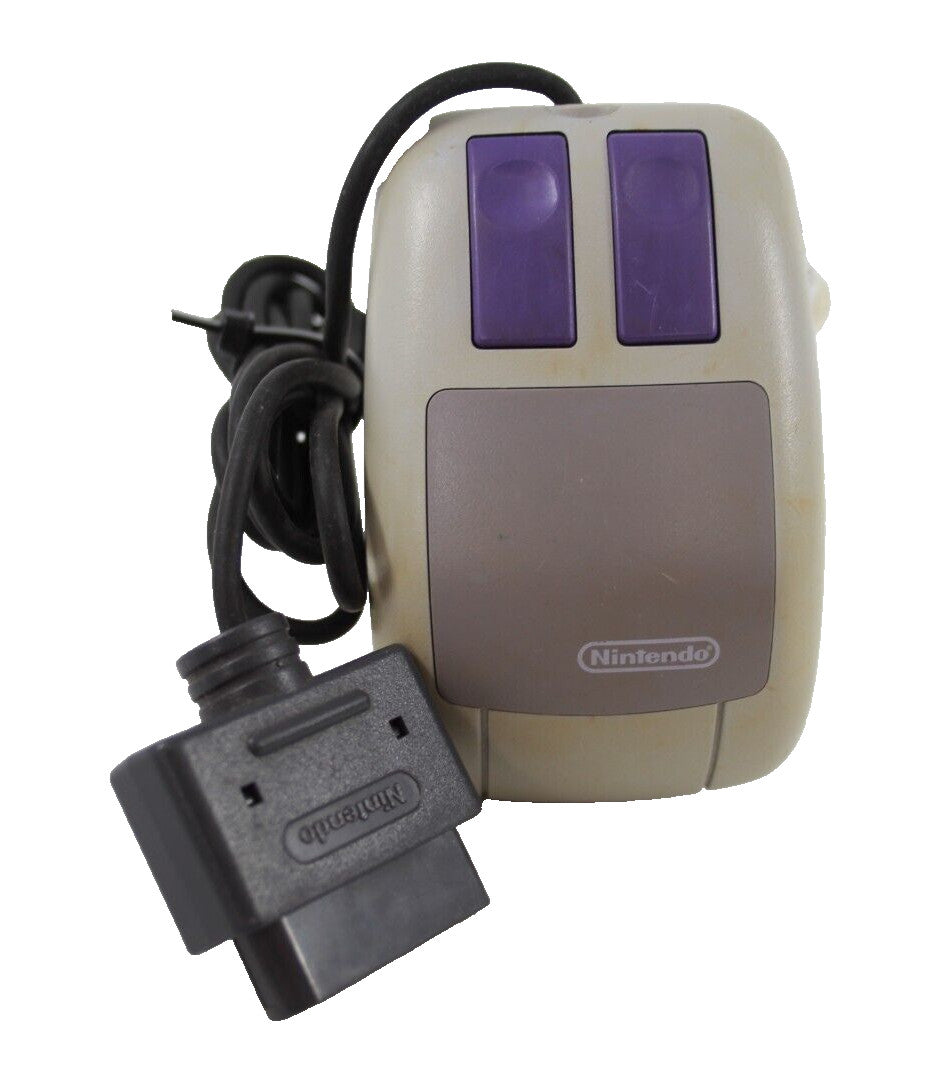 Genuine, Official SNES Mouse Controller For Mario Paint [SNS-016E] *Cosmetic*