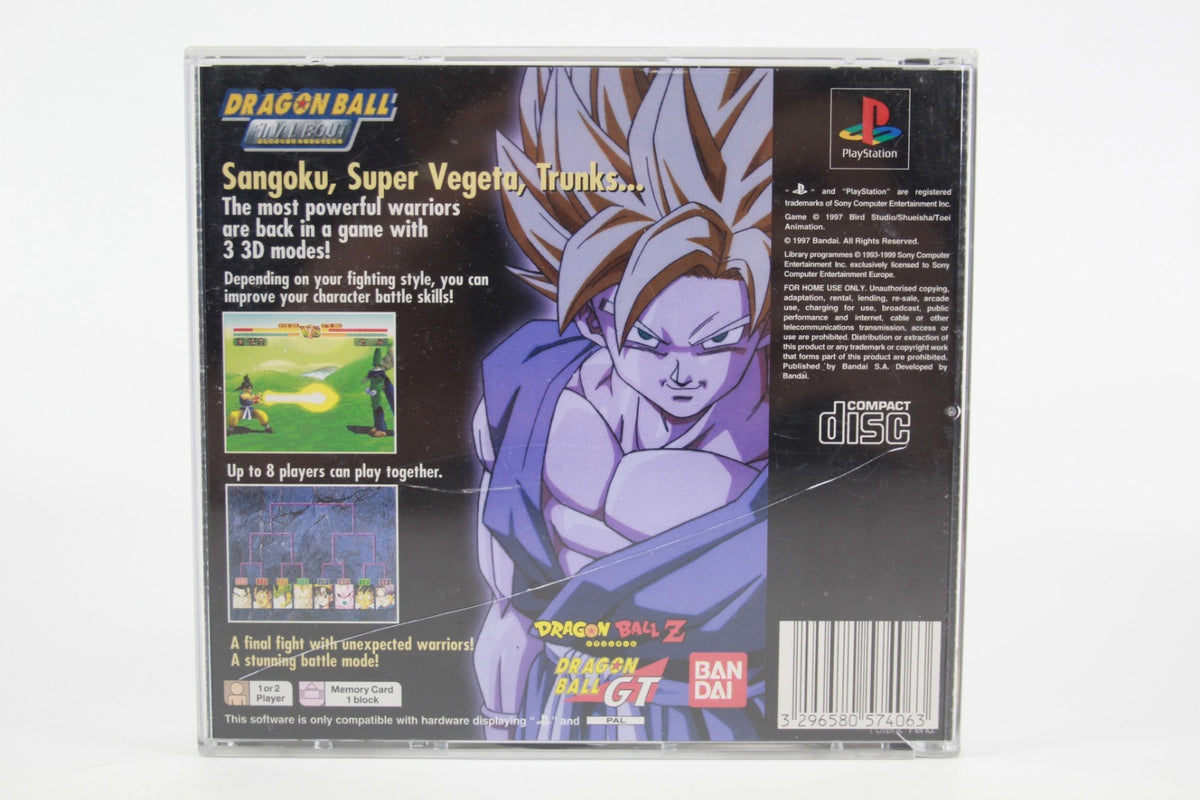 **MINT DISC** Dragon Ball: Final Bout (PS1) [PAL] - WITH WARRANTY [Black Label]