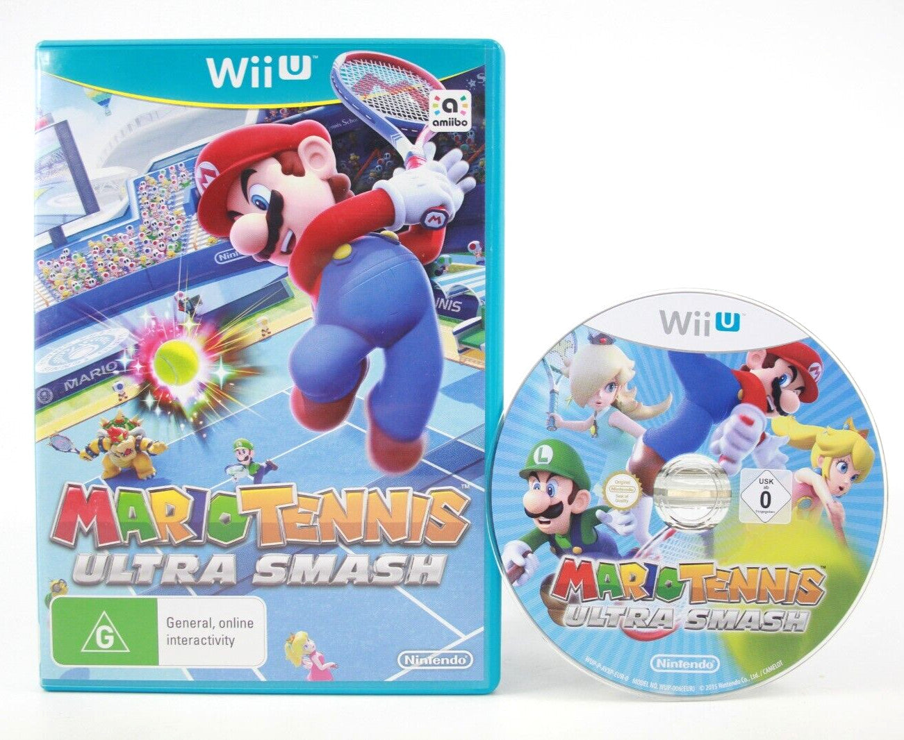 Mario Tennis Ultra Smash - Nintendo Wii U [PAL] - WITH WARRANTY