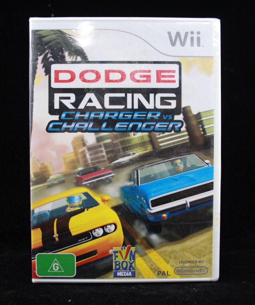 Dodge Racing: Charger Vs Challenger [BRAND NEW/SEALED] - Nintendo Wii [PAL]