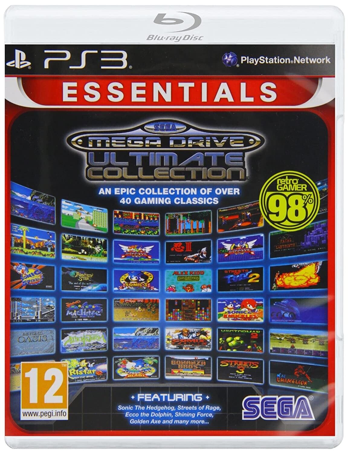 SEGA Mega Drive Ultimate Collection (Essentials) (PS3) [PAL] - WITH WARRANTY