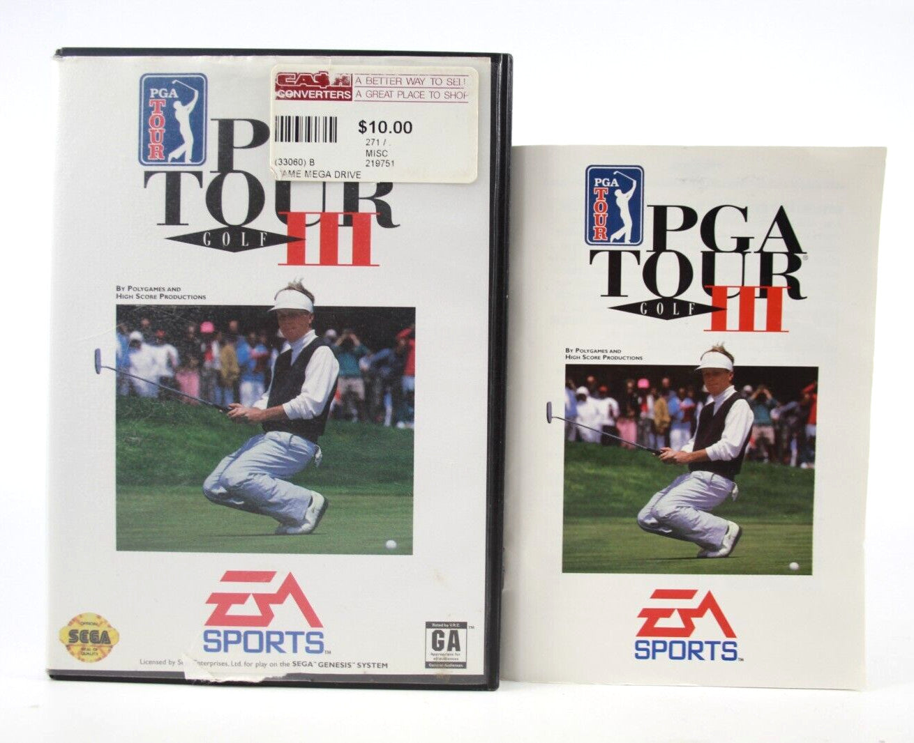 PGA Tour Golf III - SEGA Genesis [NTSC-U] - WITH WARRANTY