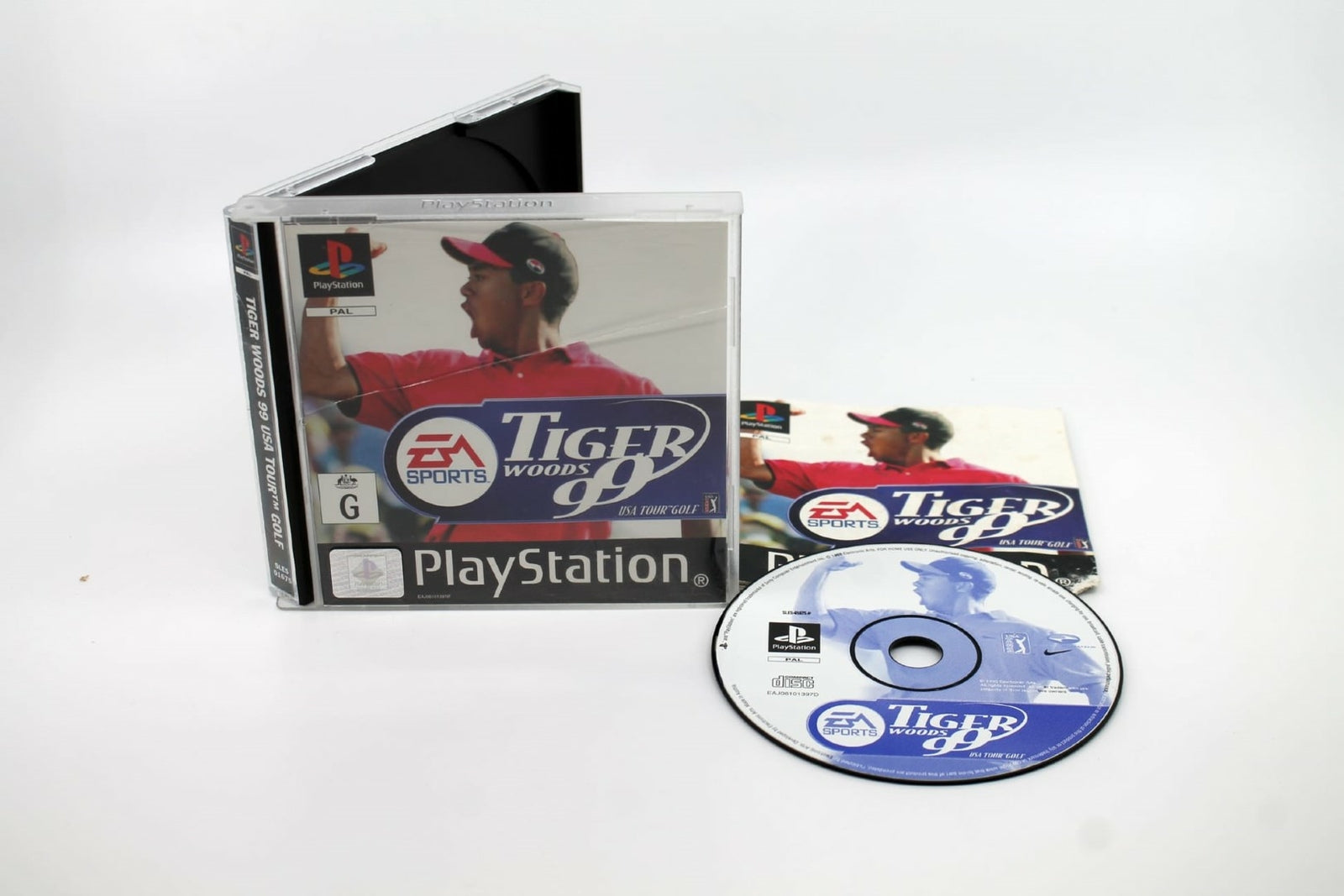 Tiger Woods 99 USA Tour Golf (PS1) [PAL] - WITH WARRANTY